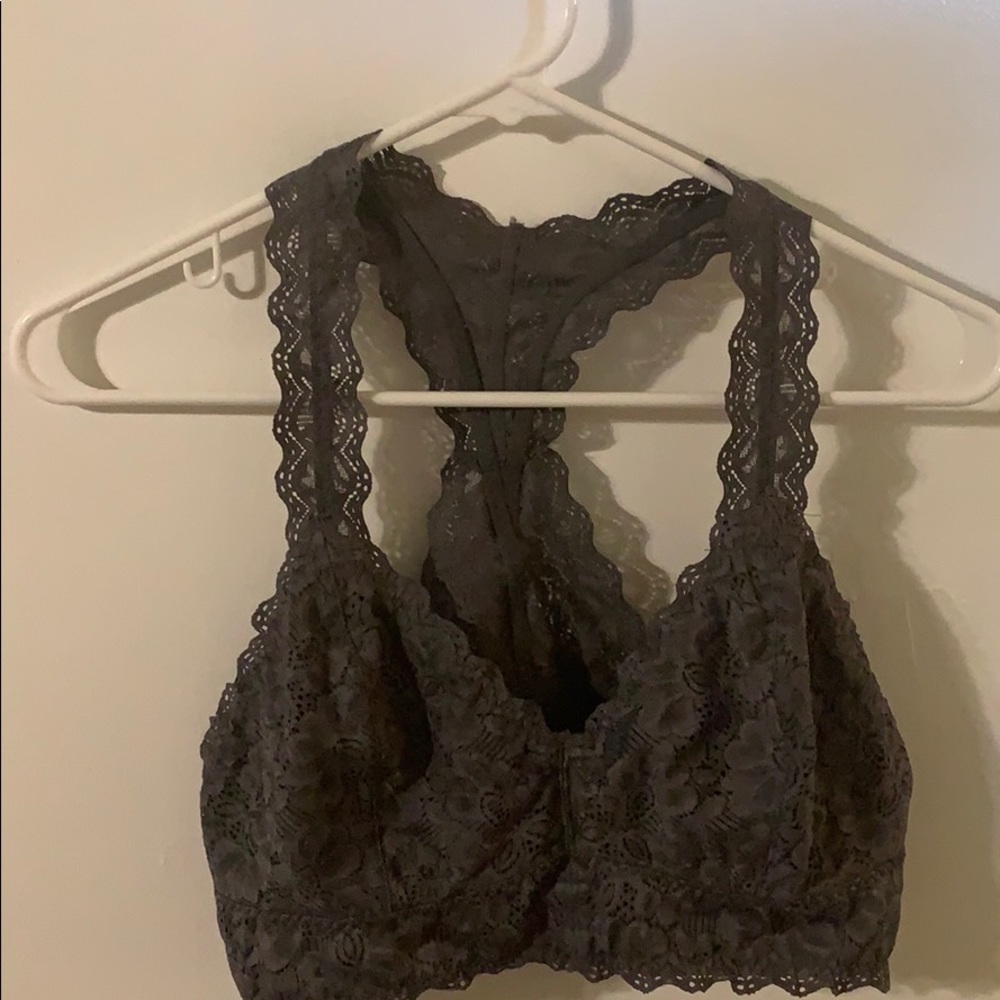 Grey bralette